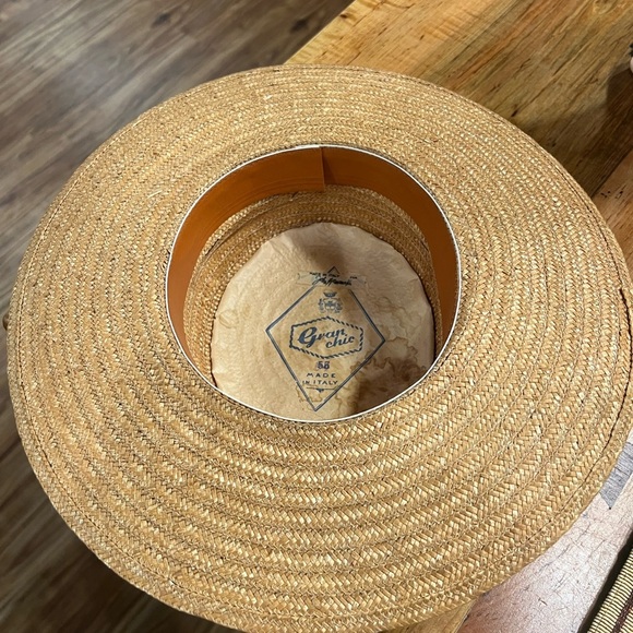Vintage John Wanamaker “Gran Chic”Hat with Gray Band made in Italy - Picture 5 of 6